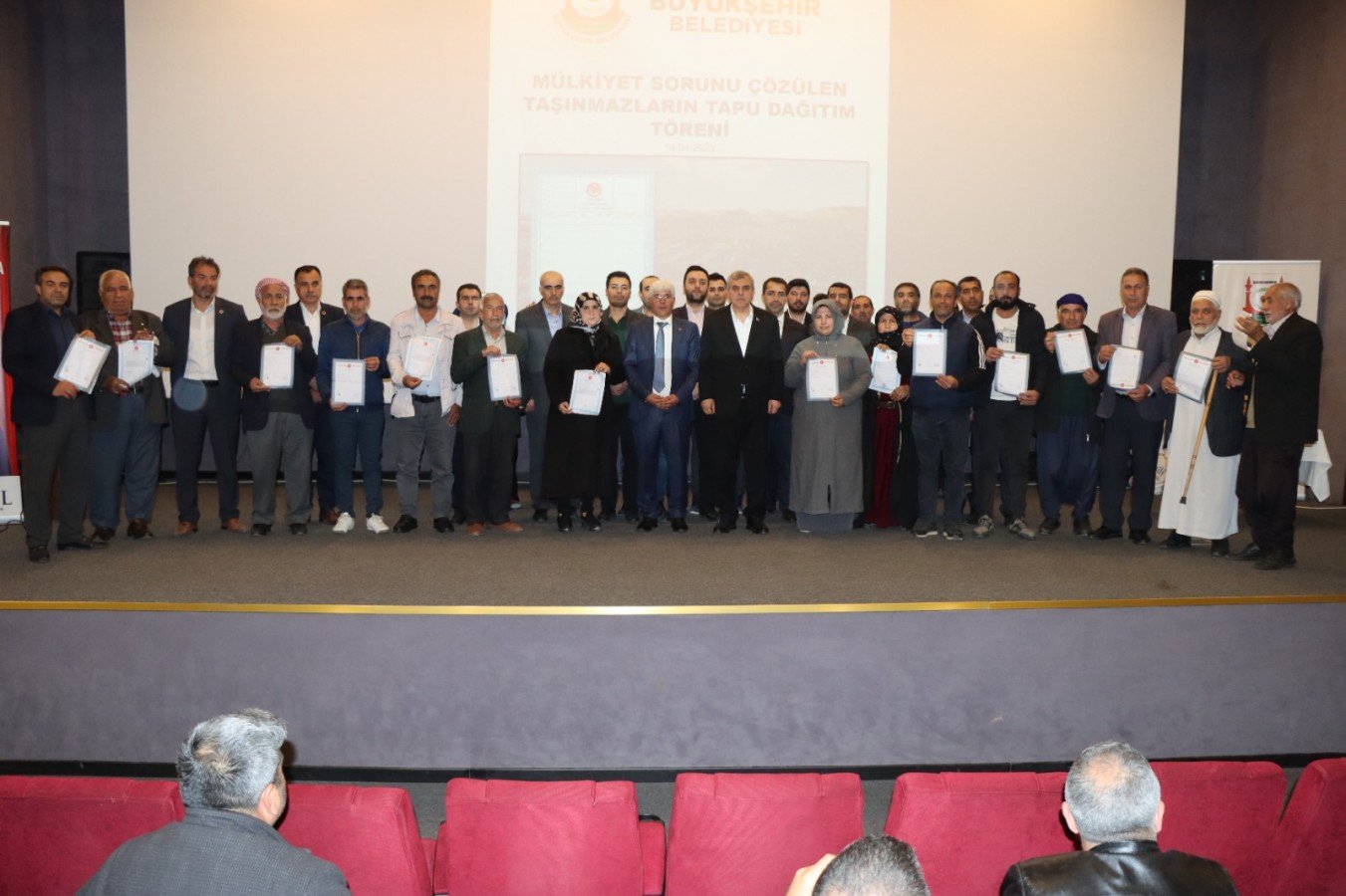 Şanlıurfa’da 40 yıllık tapu sorunu çözüme kavuştu;