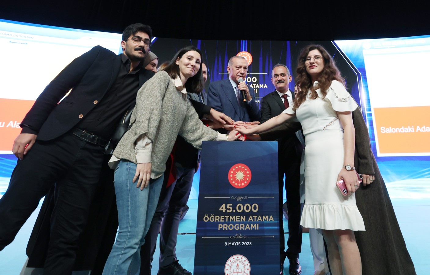 45 bin öğretmenin ataması yapıldı;