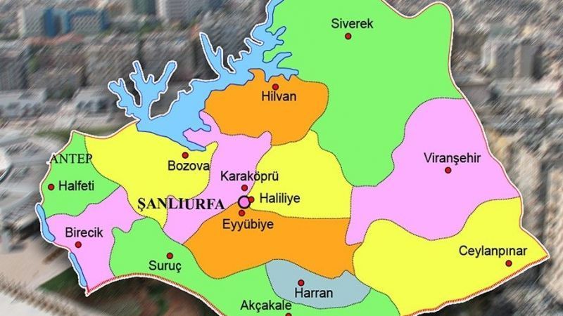 Şanlıurfa’nın ilçelerindeki cumhurbaşkanı seçim sonuçları;