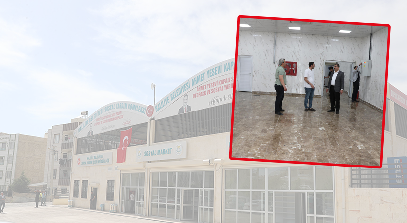 Haliliye'de Ahmet Yesevii Mahallesi'nde sosyal yardım kompleksi açılıyor;