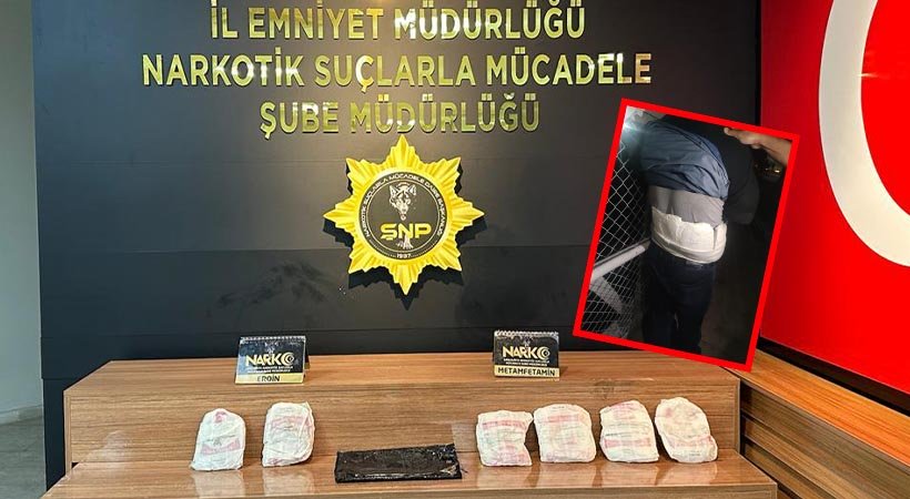 Şanlıurfa’da durdurulan şahsın korsesinden uyuşturucu çıktı;