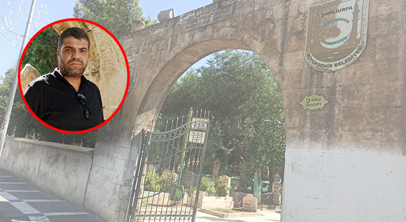 Urfa'da hırsızlar mezarlıkların demir ve kapılarını çalıyorlar;