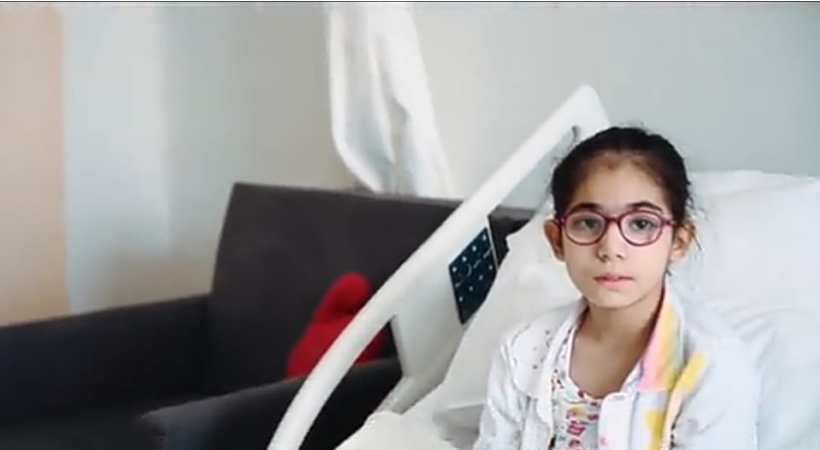 Depremde göçük altında kalan Urfalı minik Zeynep yürümeye ve konuşmaya başladı;