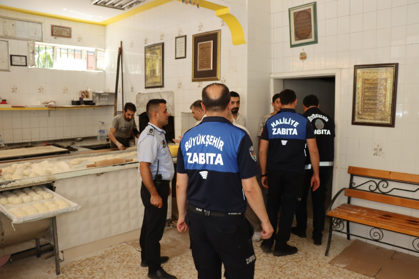 Şanlıurfa’da zabıtadan fırınlara ortak denetim;