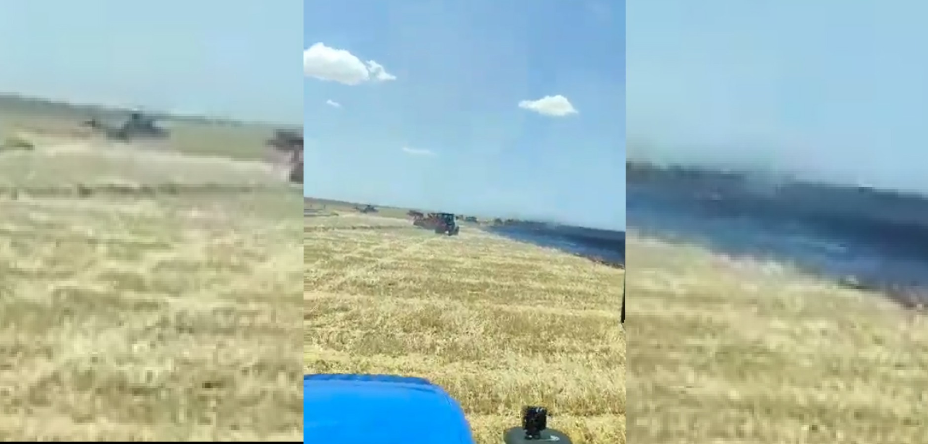 Siverek'te büyük yangın! Yüzlerce dönüm küle döndü;