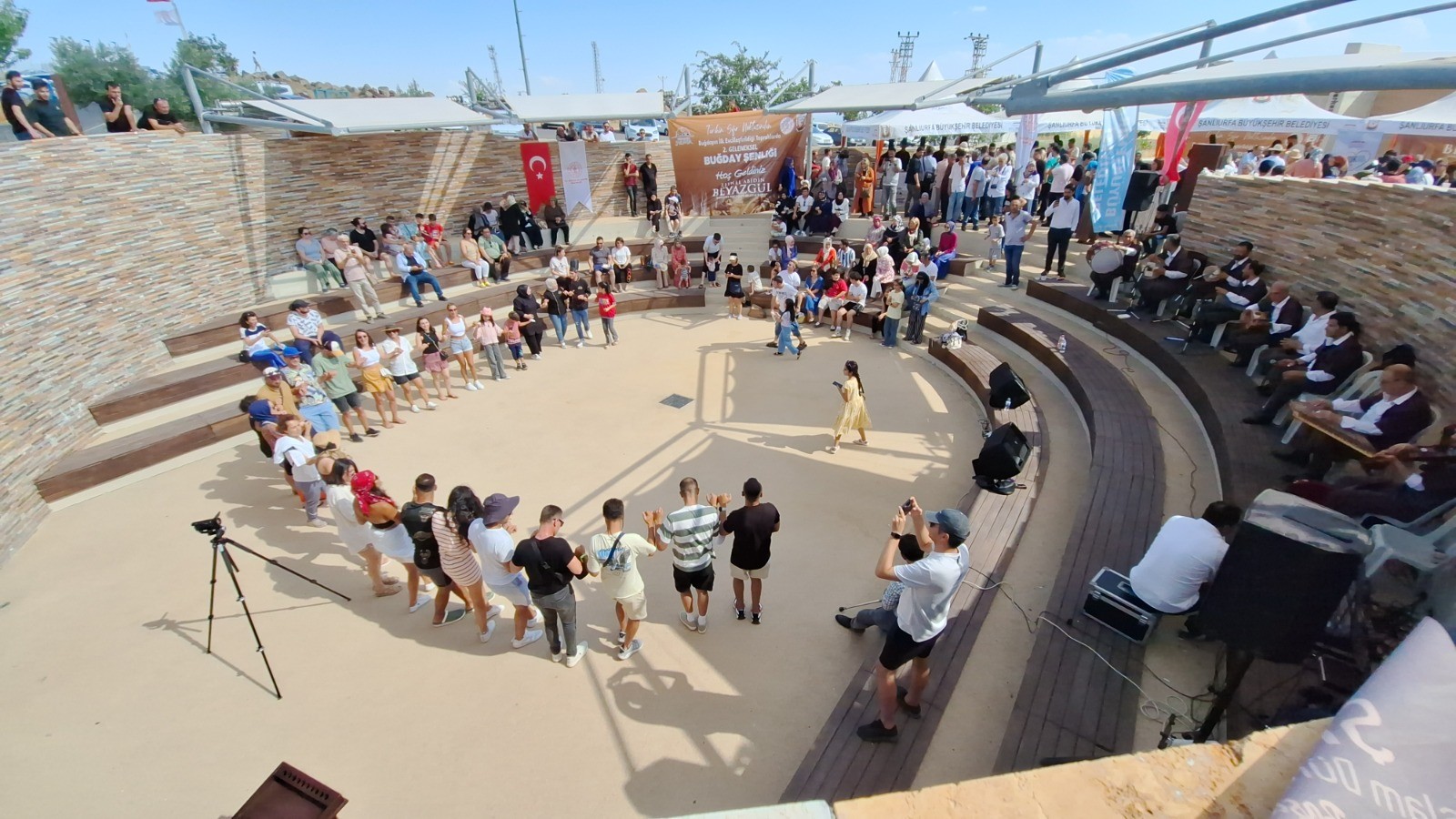Göbeklitepe’de ‘Buğday Şenliği’ yapıldı;