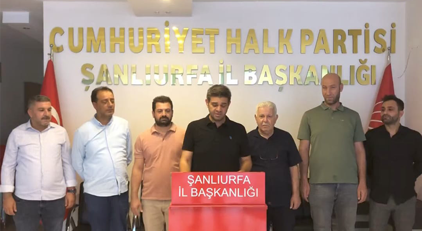 Urfa CHP'den zamlara tepki: İğneden ipliğe her şey zamlanacak;