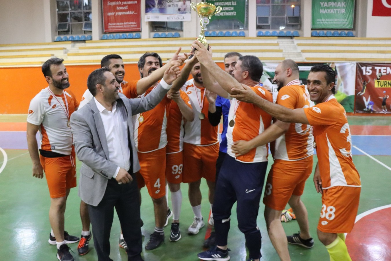 Futsal turnuvası sona erdi;