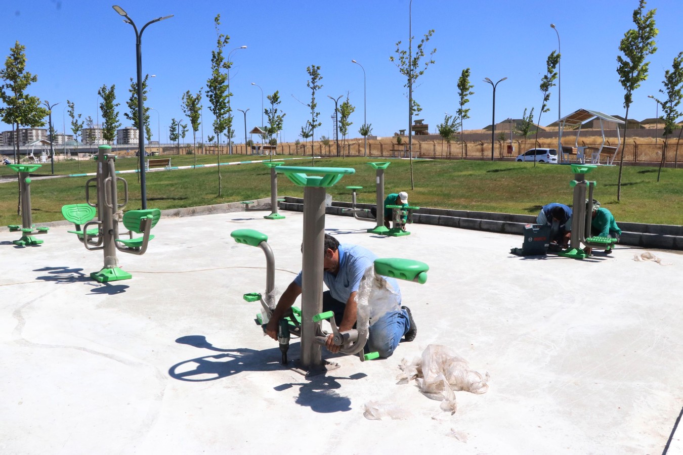Haliliye’de park ve yeşil alan sayısı artıyor;