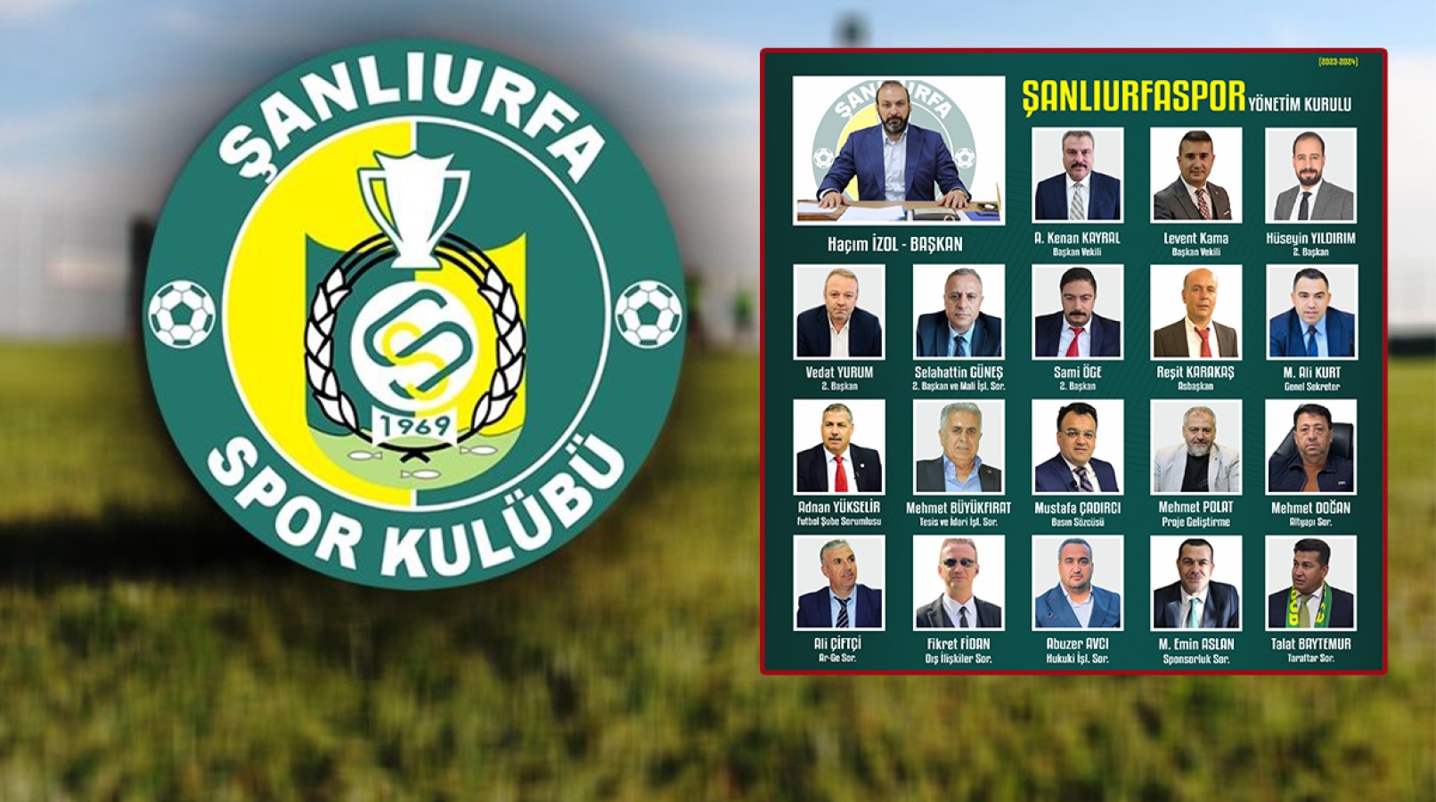 Urfaspor’da yönetim kurulu belirlendi;