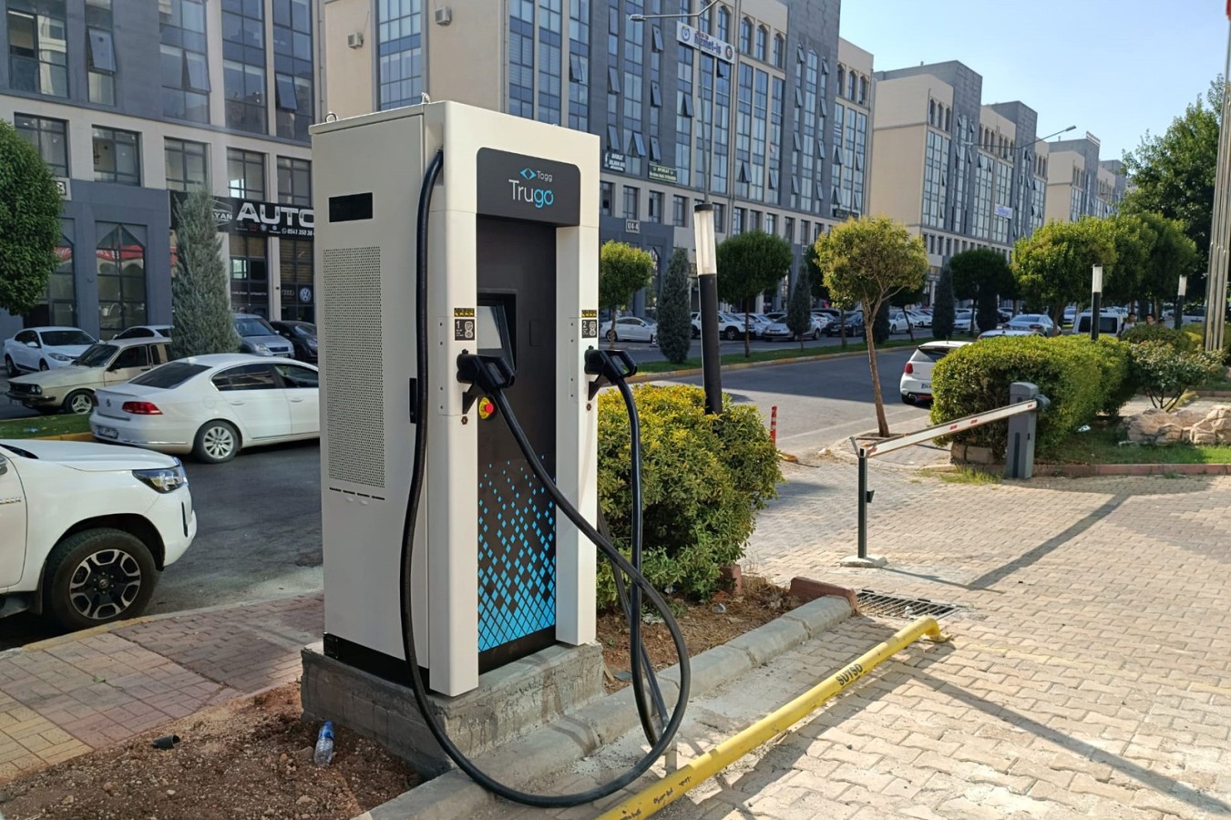 Şutso’da Trugo elektrikli otomobil şarj istasyonu kuruldu;