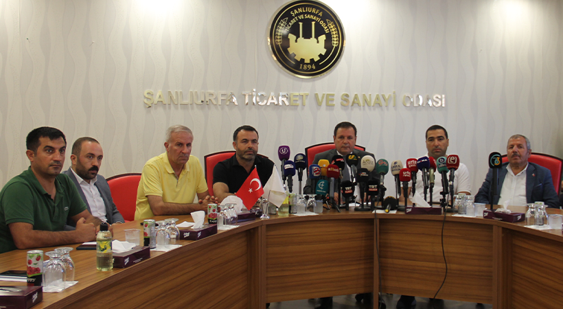 Şanlıurfa iş dünyası uçak sefer sayılarına tepki gösterdi;