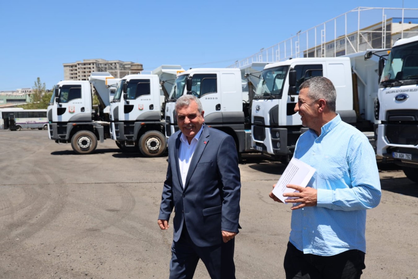 Başkan Beyazgül: Filoya kattığımız yeni araçlarımız şehrimize hayırlı olsun;