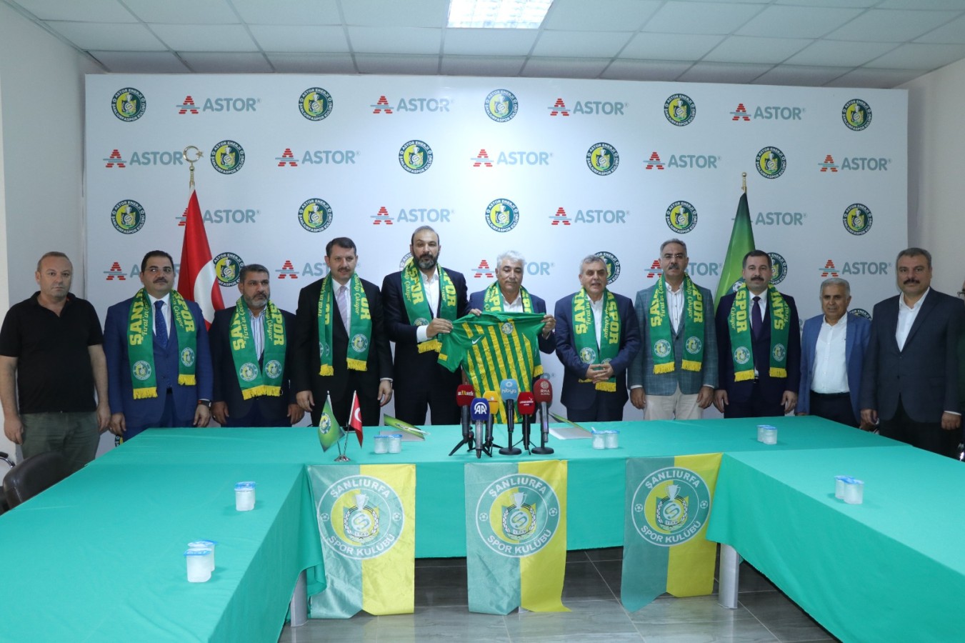 Astor Enerji, Şanlıurfaspor’un isim sponsoru oldu;