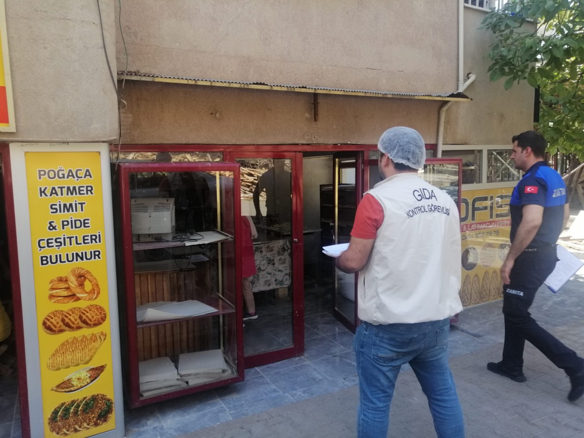 Siverek’te fırınlar denetlendi;