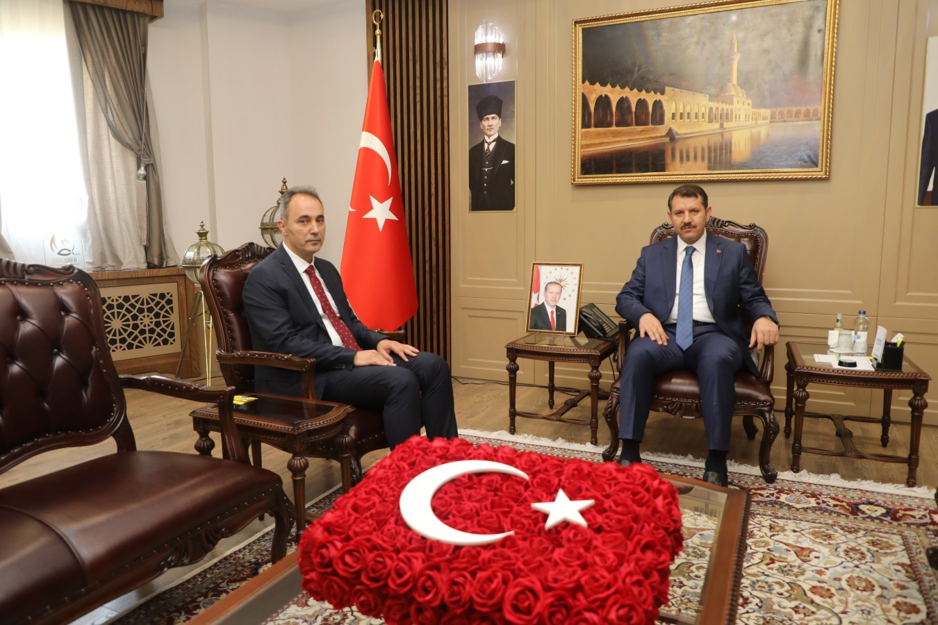 Urfa’nın yeni emniyet müdürü göreve başladı;