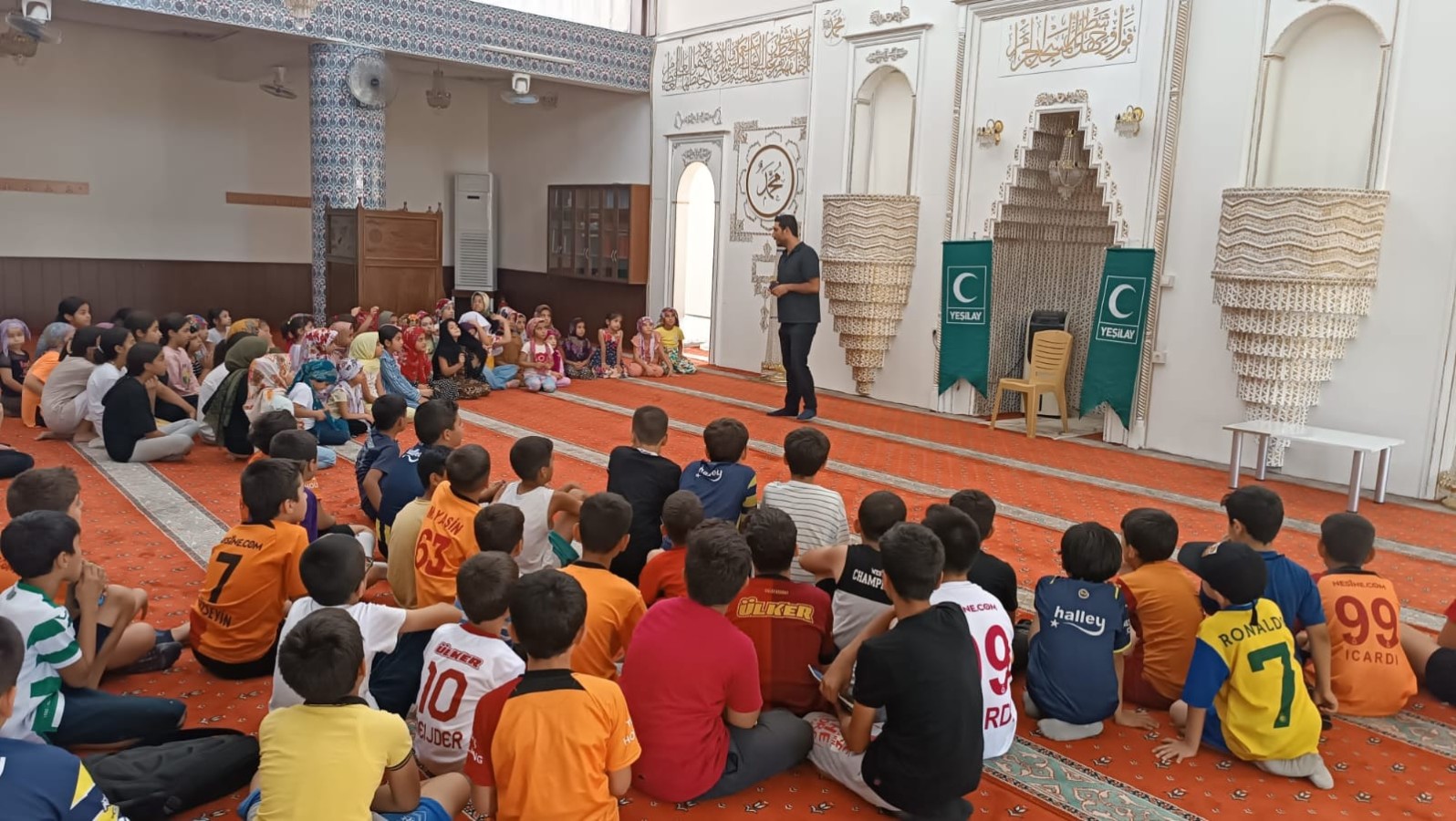 Yeşilay'dan Kur’an kursu öğrencilerine eğitim;
