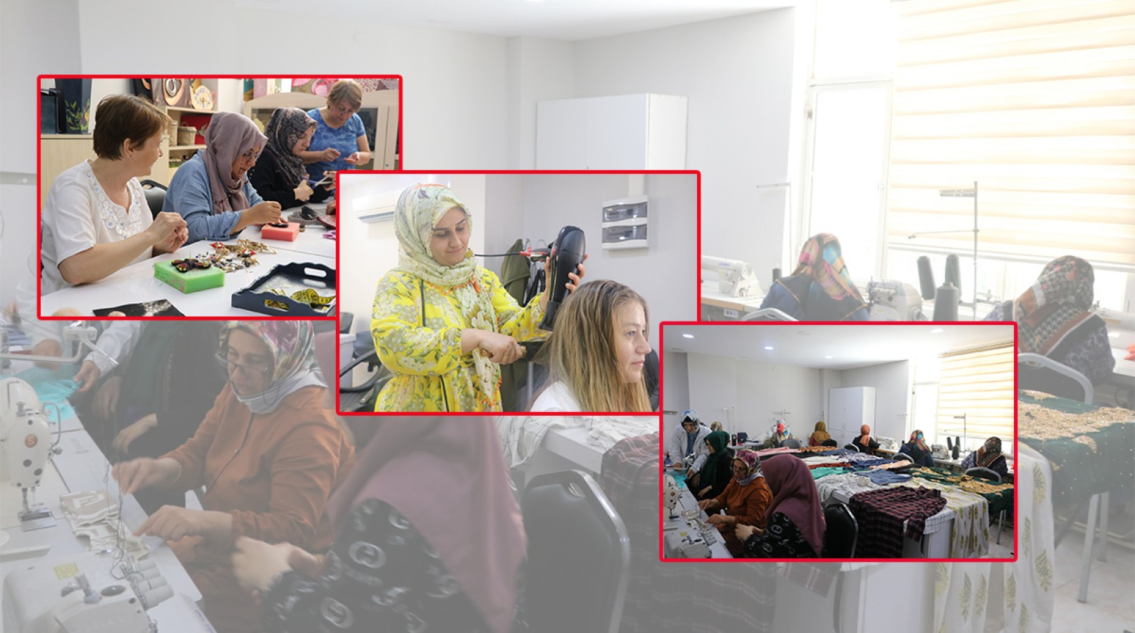 Büyükşehir Belediyesinden kadınlara hem kurs hem istihdam imkanı;