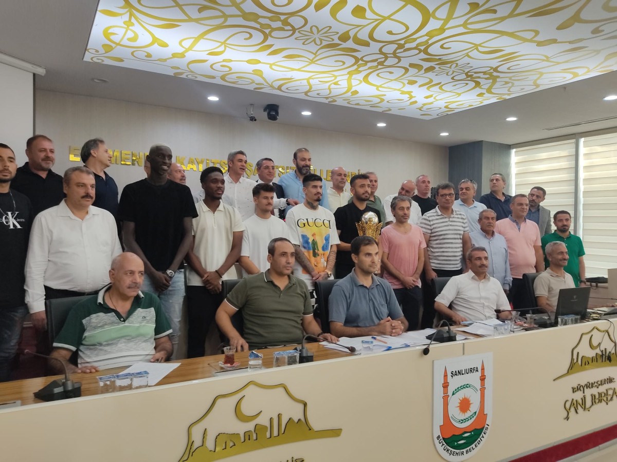 Şanlıurfaspor'dan Büyükşehir Meclisi’ne sürpriz ziyaret;