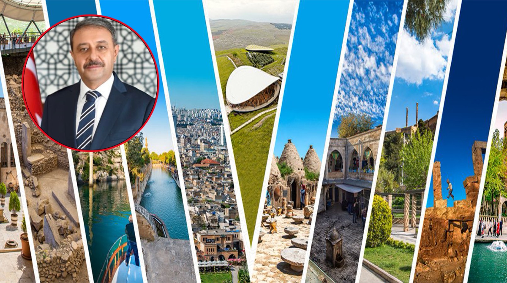 Yeni vali profilini Urfa görselleriyle güncelledi;