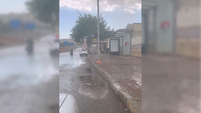 Urfa’da yazın ortasında sürpriz yağmur;