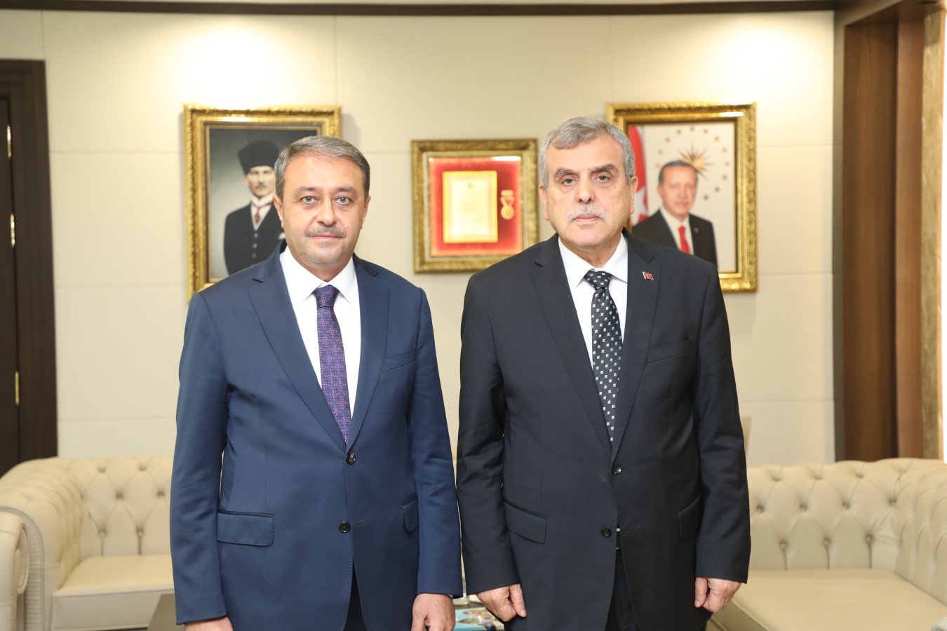 Vali Şıldak’tan Başkan Beyazgül’e ziyaret;
