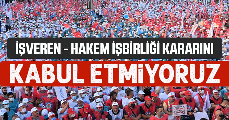 Coşkun’dan memura yapılan zam oranına tepki!;