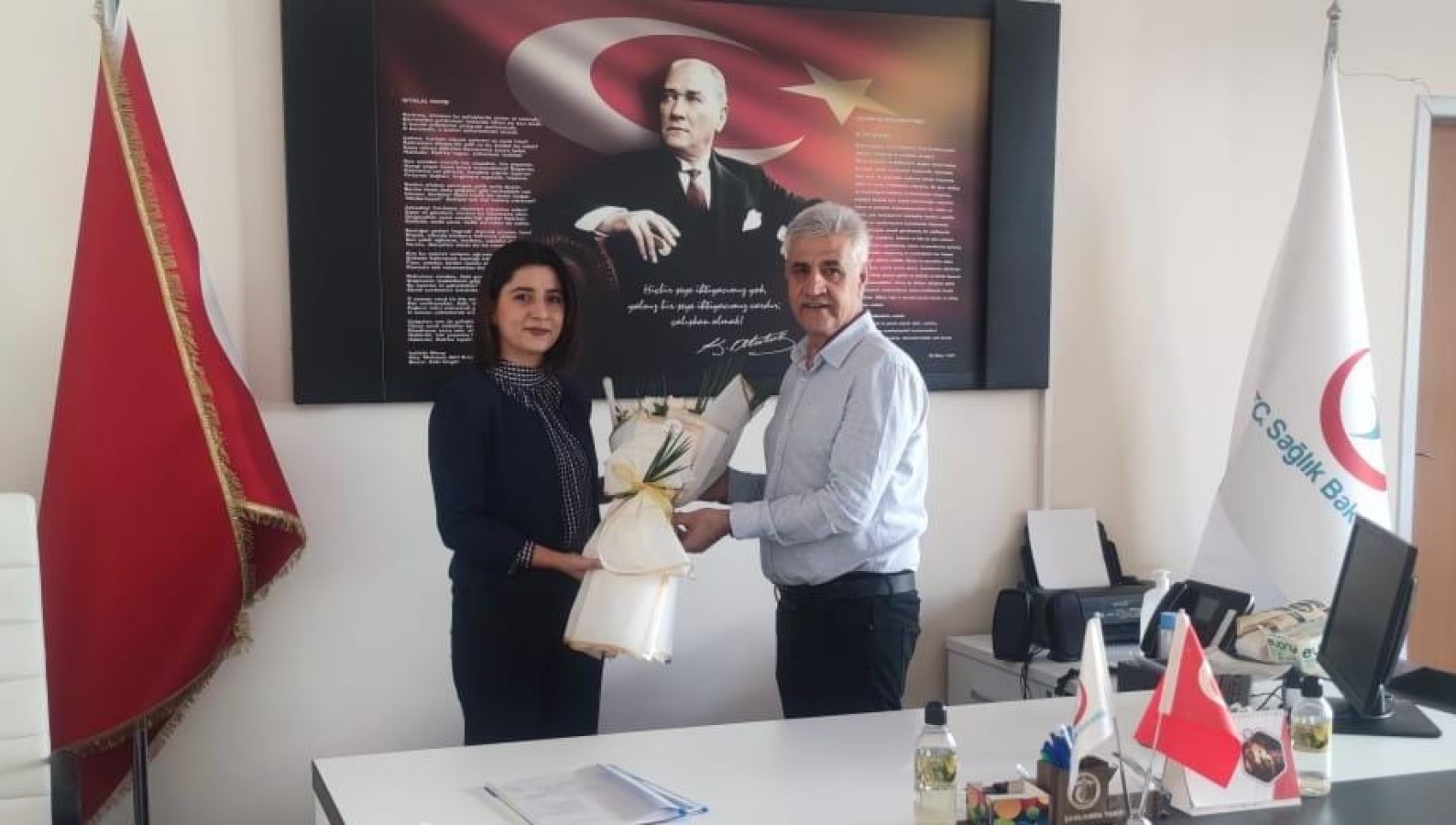 Hilvan Devlet Hastanesine kadın başhekim;