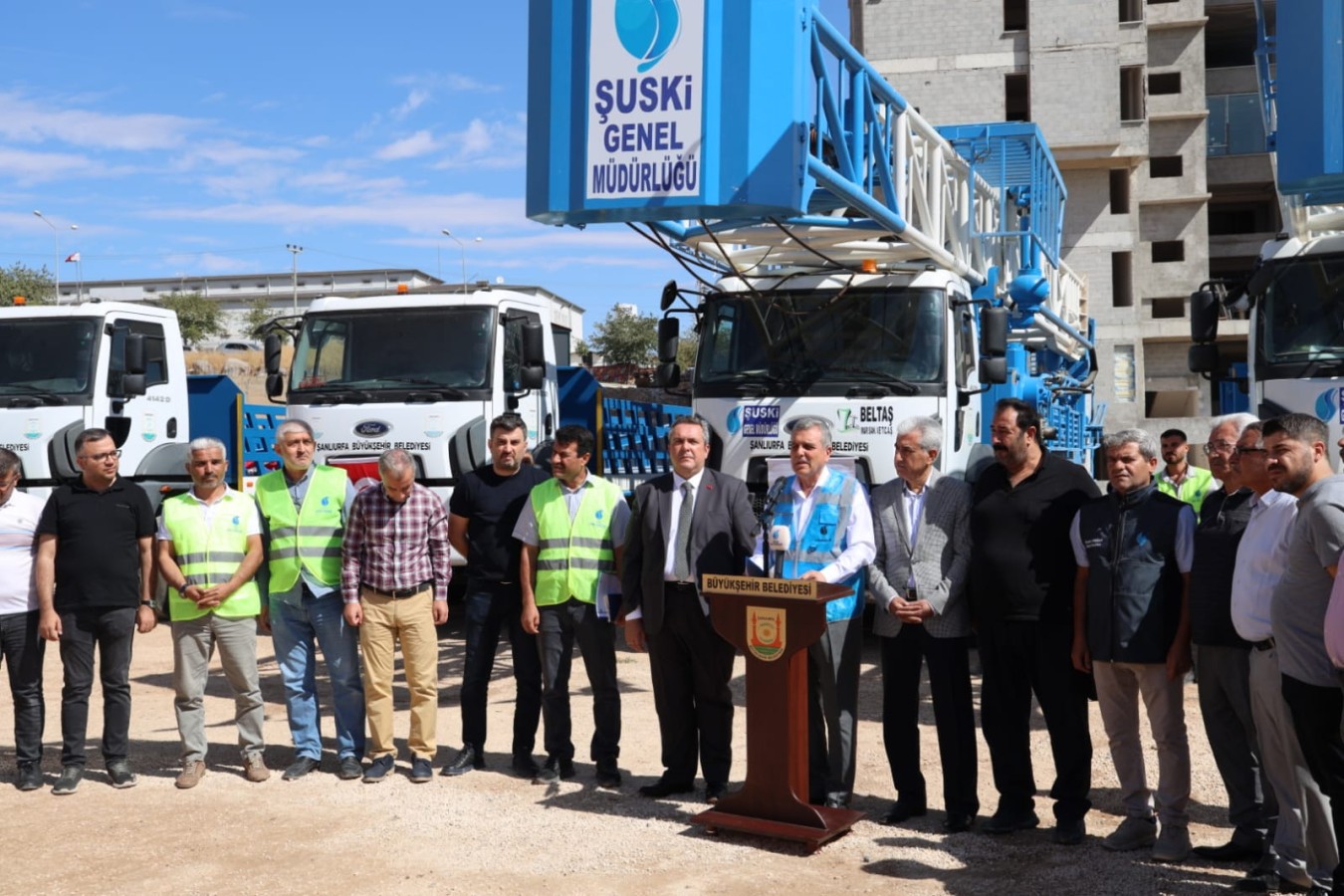 ŞUSKİ Genel Müdürlüğüne yeni araçlar eklendi;