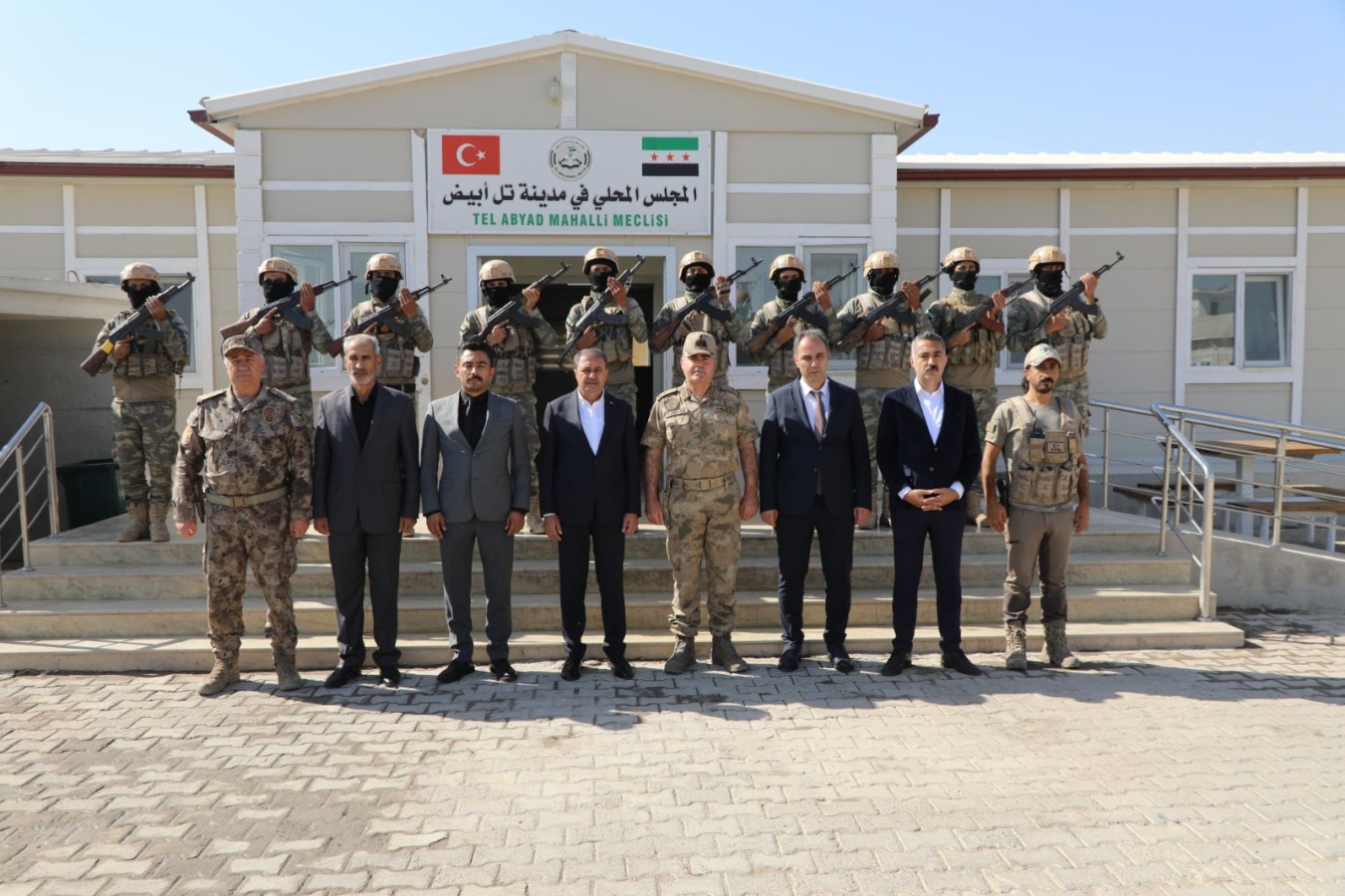Şanlıurfa Valisi Hasan Şıldak Tel Abyad'da;
