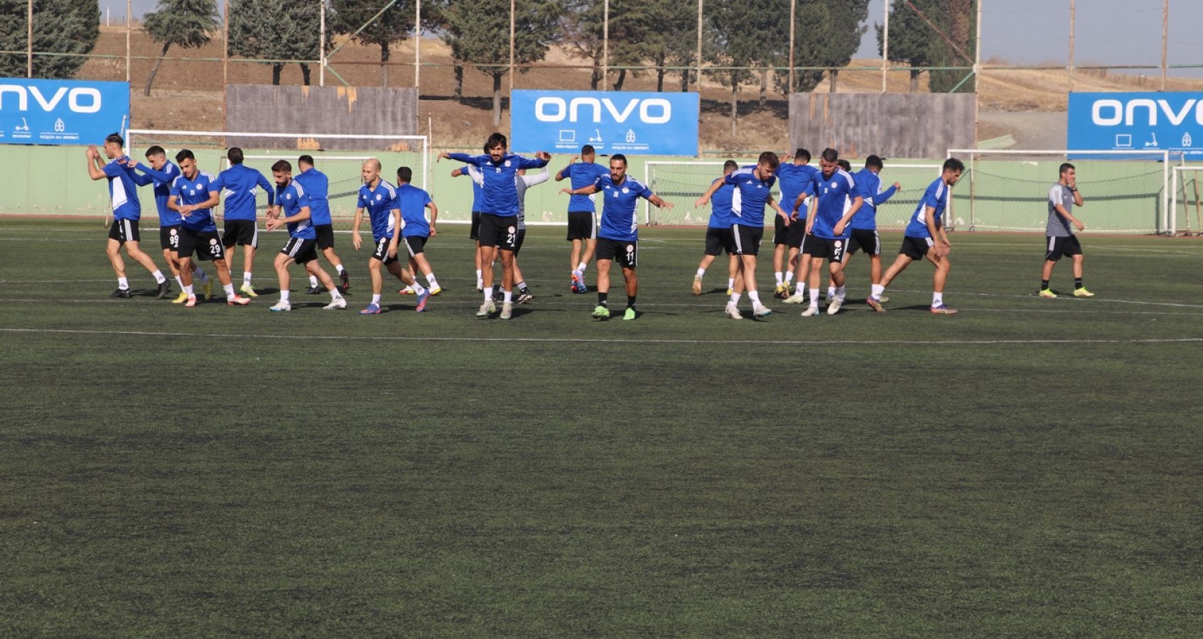 Şanlıurfa takımı Büyükçekmece Tepecikspor maçına hazır;
