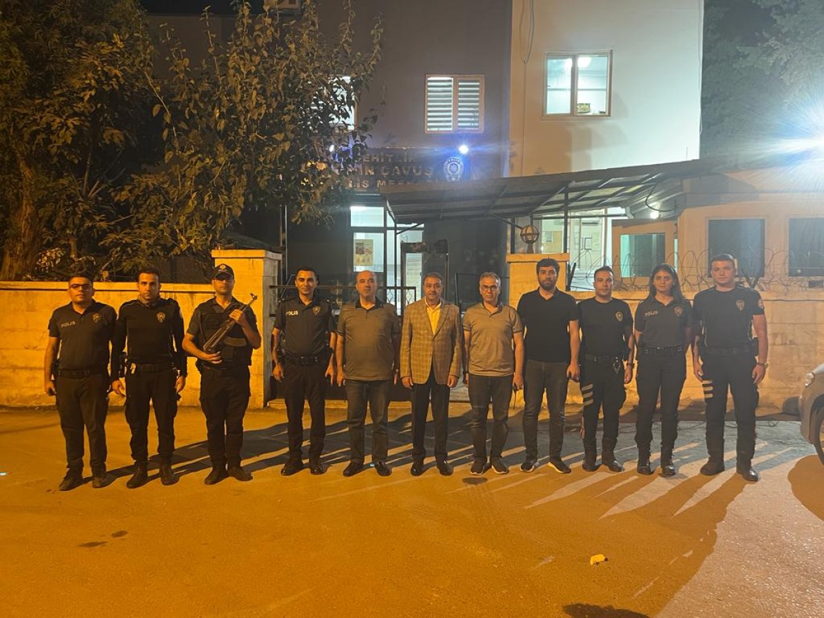 Vali Şıldak’tan polis merkezlerine ziyaret;