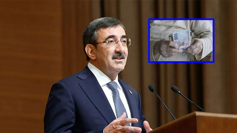 Cumhurbaşkanı Yardımcısı Cevdet Yılmaz'dan emekli maaşı açıklaması;
