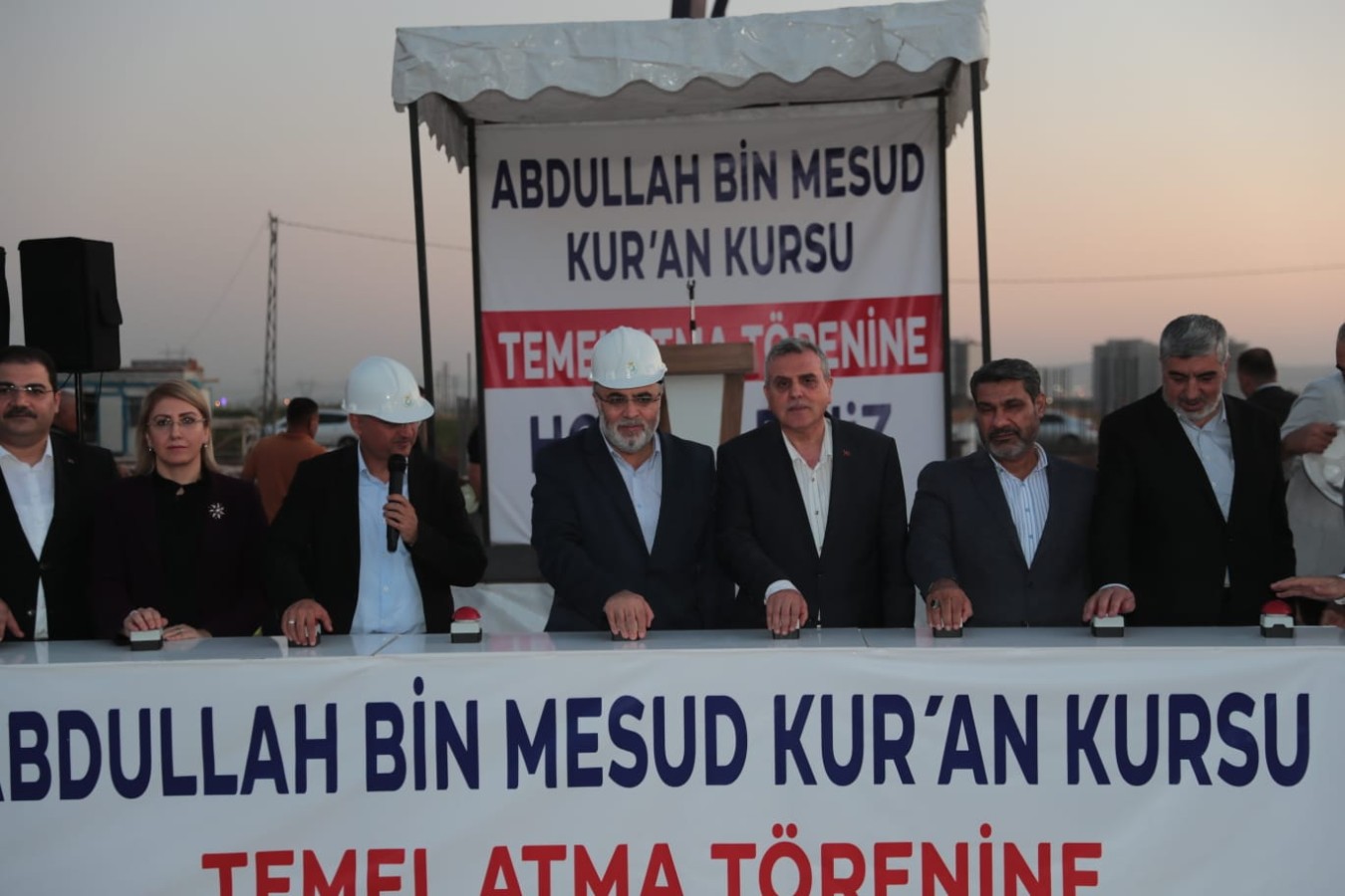 Abdullah Bin Mesud Kuran Kursu’nun temeli atıldı;