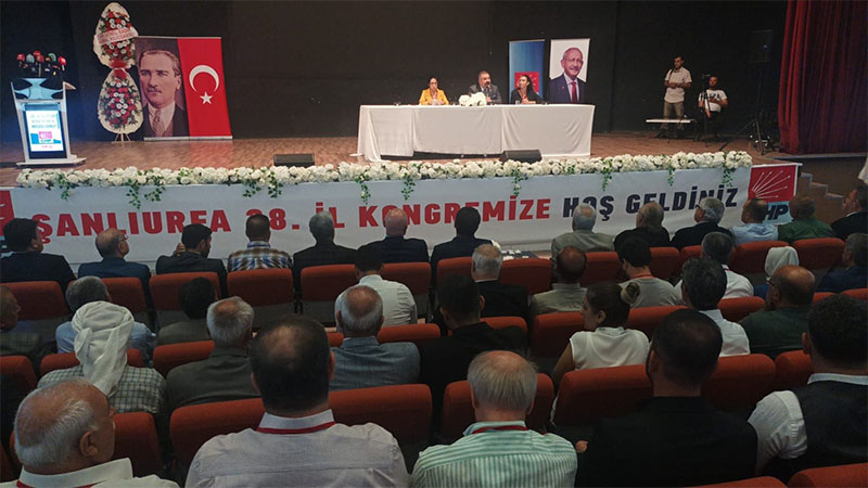 CHP Şanlıurfa’da görev dağılımı belli oldu!;