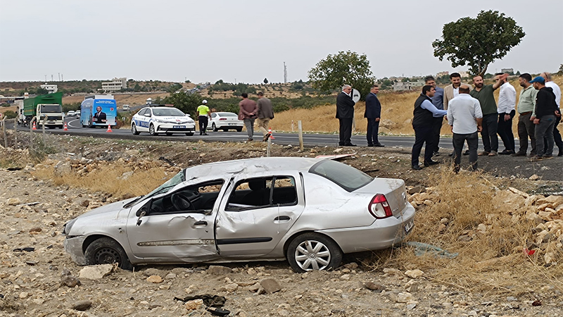 Urfa’da “ölüm yolunda” yine kaza;