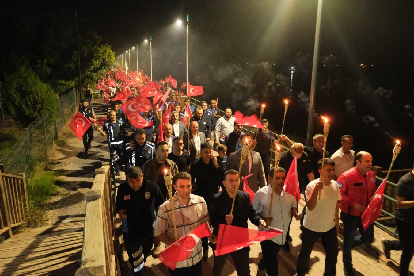 Cumhuriyet'in 100. yılı Şanlıurfa'da coşkuyla kutlanıyor;