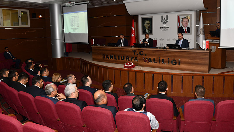 Şanlıurfa’da deprem sonrası yürütülen çalışmalar değerlendirdi;
