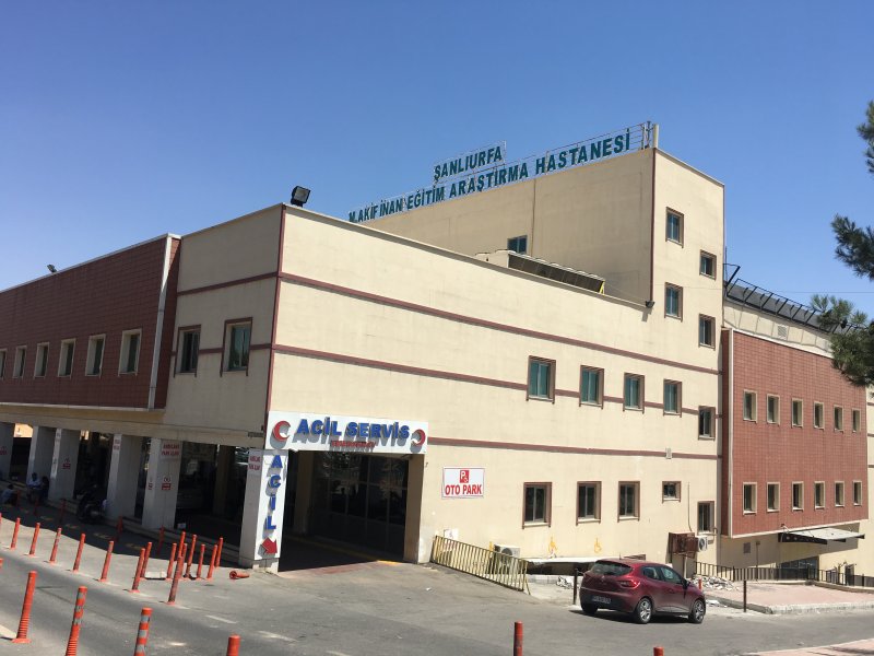 Şanlıurfa'da hastane bahçesinde şüpheli paket alarmı!;