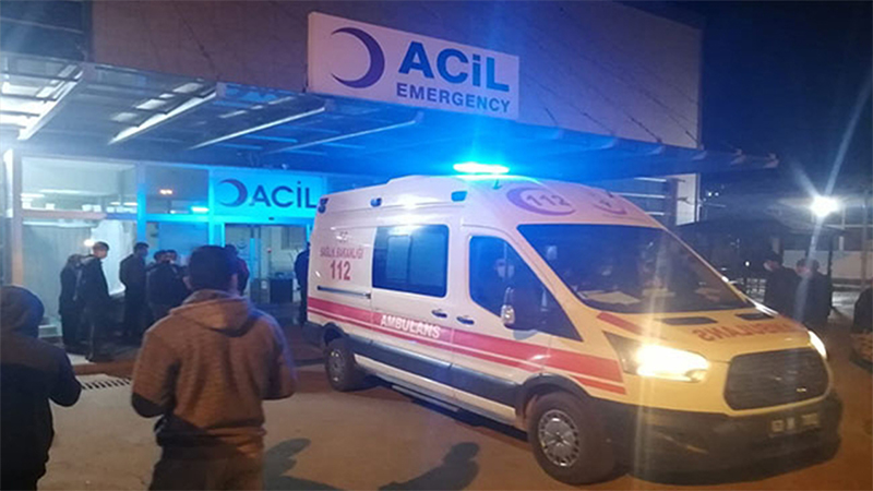 Hilvan'da gece karanlığında korkutan kaza!;