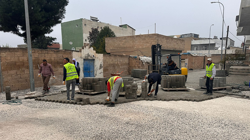 Viranşehir Belediyesi altyapı çalışmaları ile yolları iyileştiriyor;