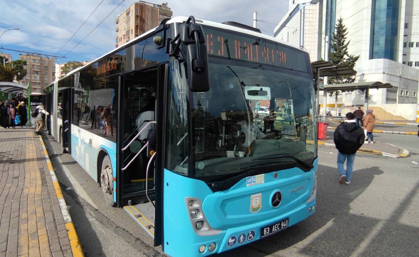 Urfa’da 63 Balıklıgöl ring hattı yeniden ücretli oluyor;