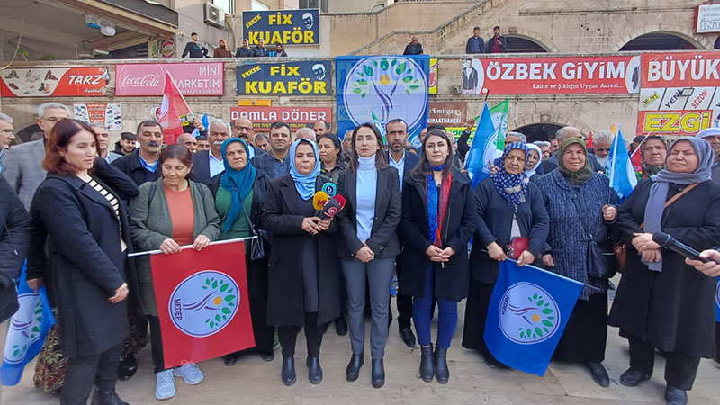 HEDEP Eş Genel Başkanı Urfa’da;
