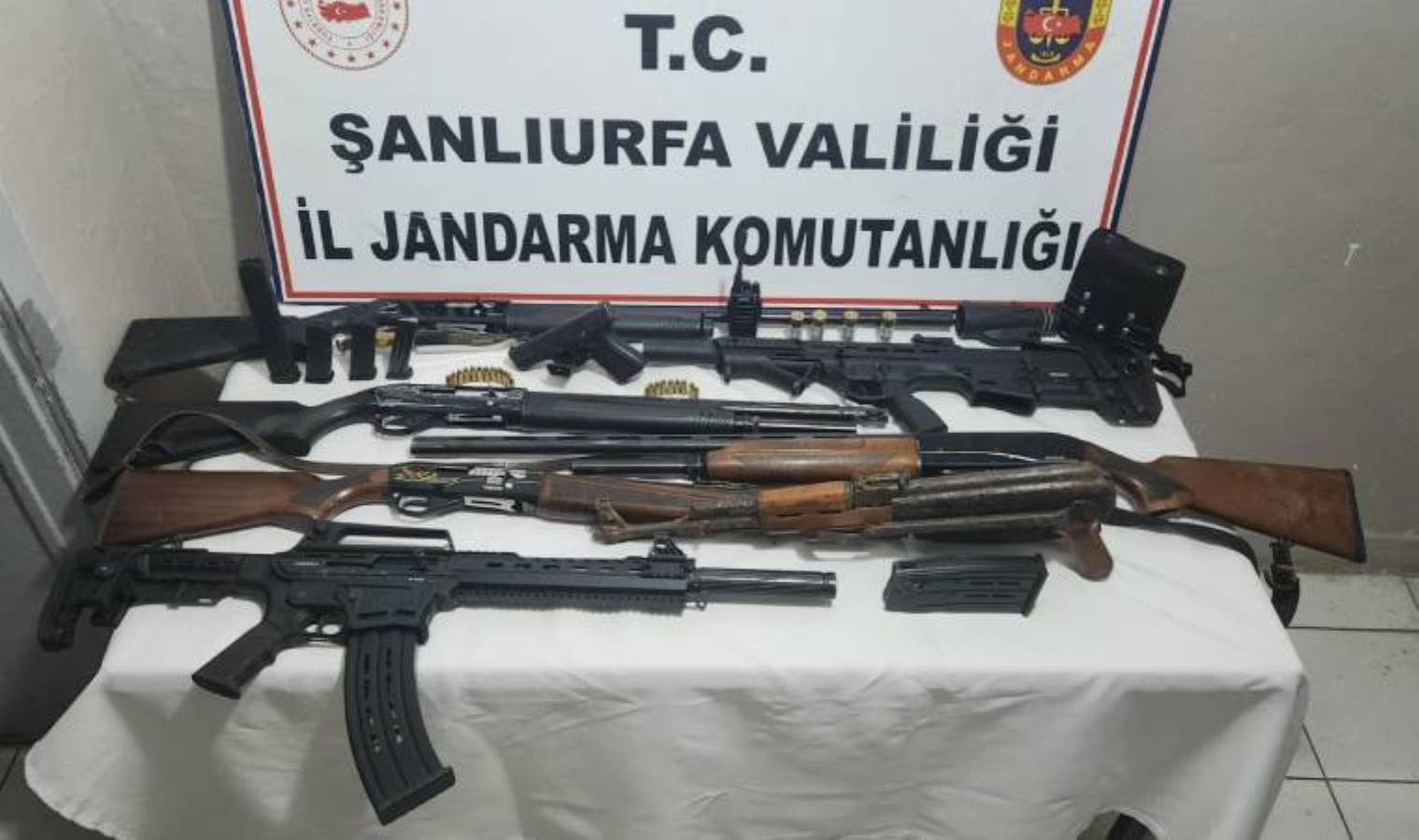 Siverek’te silah kaçakçılığı operasyonu;