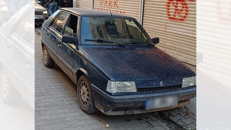 Şanlıurfa'da çalınan otomobil ele geçirildi;
