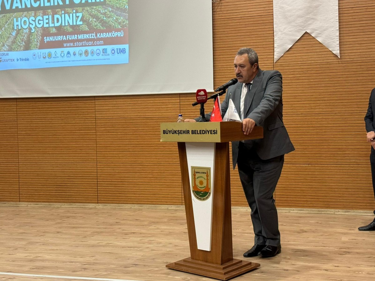 Şanlıurfa'da tarım ve hayvancılık fuarı başladı;