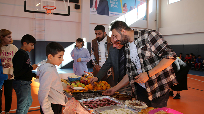 Karaköprü Belediyesi spor kurslarında yerli malı haftası kutlandı;