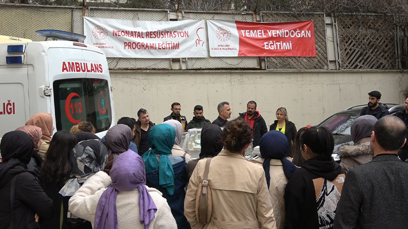 Şanlıurfa'da yenidoğan canlandırma eğitimi için önemli adım;