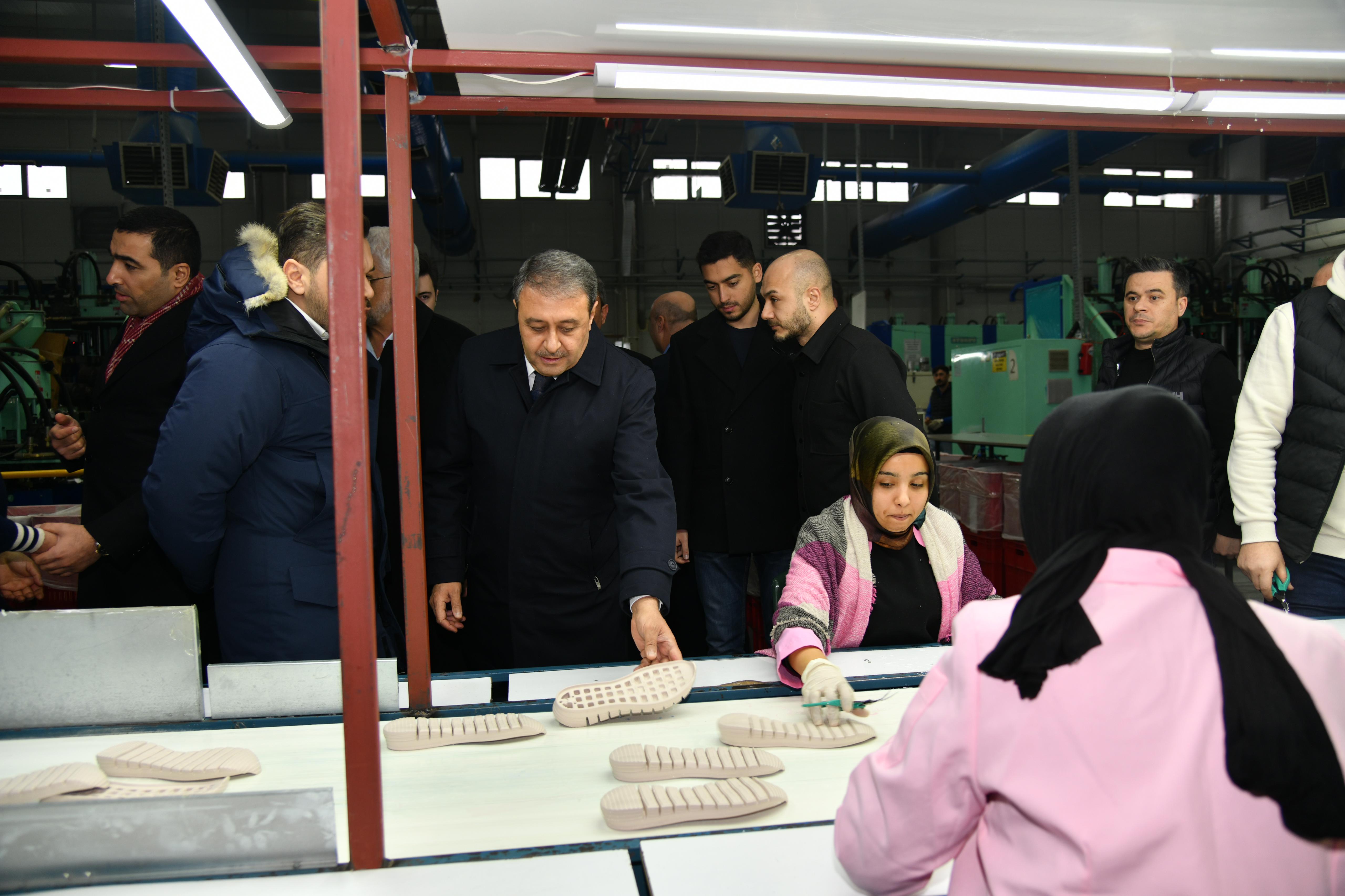 Vali Şıldak: Üretim Şanlıurfa’ya çok yakışıyor;