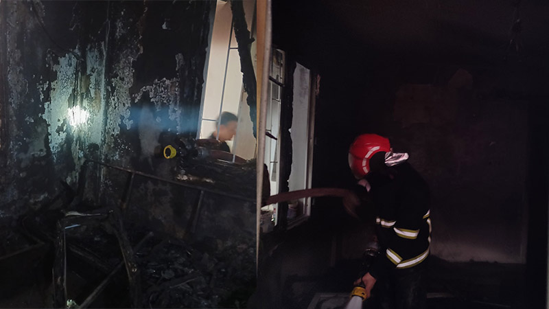 Birecik’te çıkan yangında 1 kişi hayatını kaybetti;